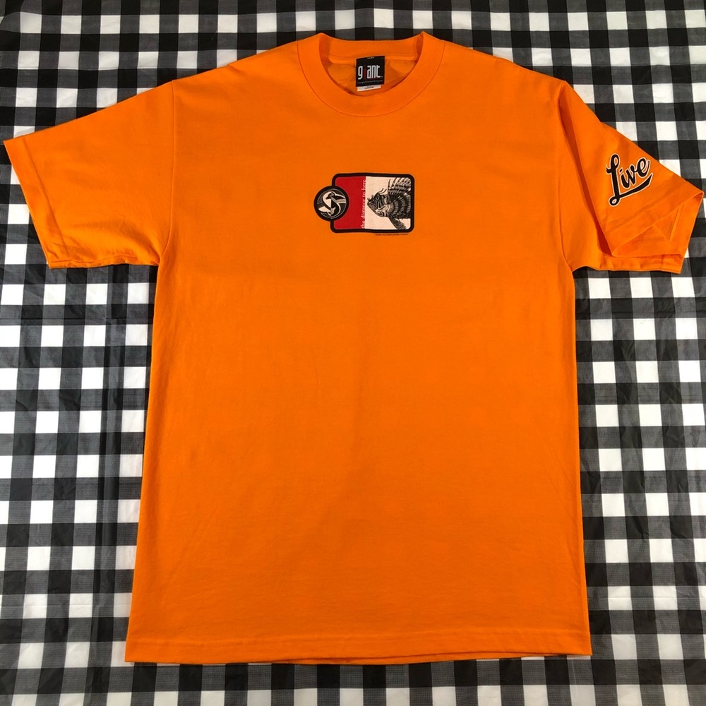 Live The Distance To Here 2000 Album Lion Fish Tee